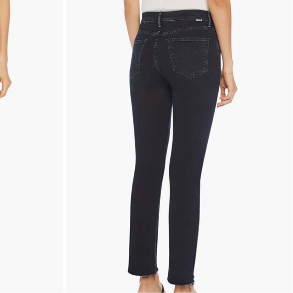 MOTHER The Dazzler Mid Rise Ankle Fray Jeans, HOLDING HANDS, SIZE 27 - Picture 2 of 10